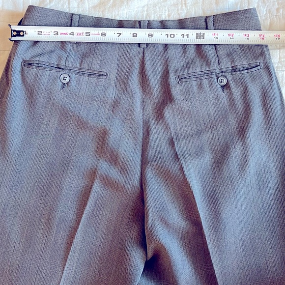 Valentino 2-pc Men’s Suit double breasted plaid gray - Picture 11 of 16